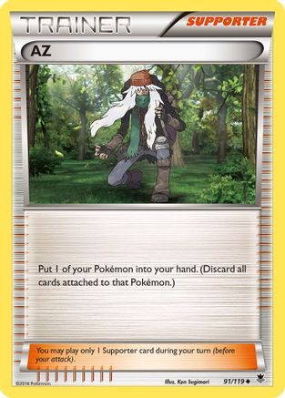 [PKM] AZ (91/119) [XY: Phantom Forces]