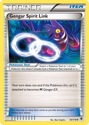 [PKM] Gengar Spirit Link (95/119) [XY: Phantom Forces]