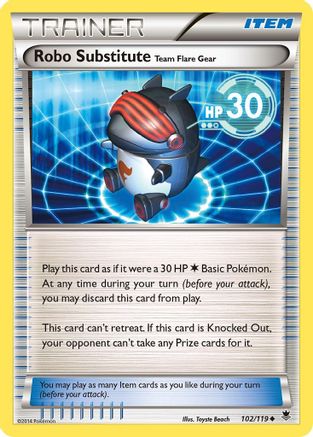 [PKM] Robo Substitute Team Flare Gear (102/119) [XY: Phantom Forces]