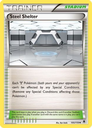 [PKM] Steel Shelter (105/119) [XY: Phantom Forces]