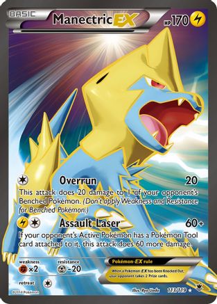 [PKM] Manectric EX (113/119) [XY: Phantom Forces]