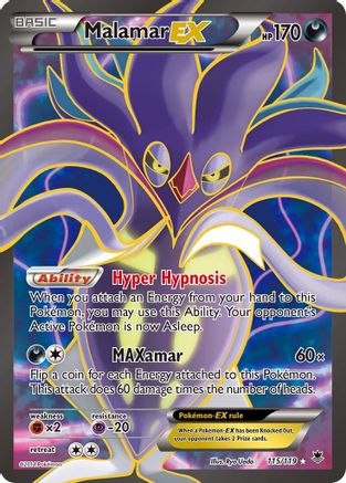 [PKM-R] Malamar EX (115/119) [XY: Phantom Forces]