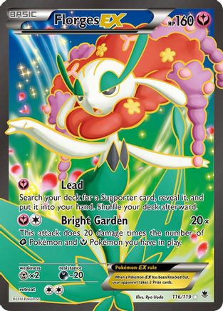 [PKM] Florges EX (116/119) [XY: Phantom Forces]