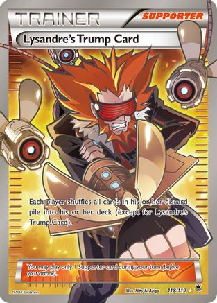 [PKM] Lysandre's Trump Card (118/119) [XY: Phantom Forces]