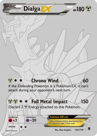 [PKM-R] Dialga EX (122/119) [XY: Phantom Forces]