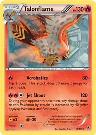 [PKM] Talonflame (10/119) (Theme Deck Exclusive) [XY: Phantom Forces]