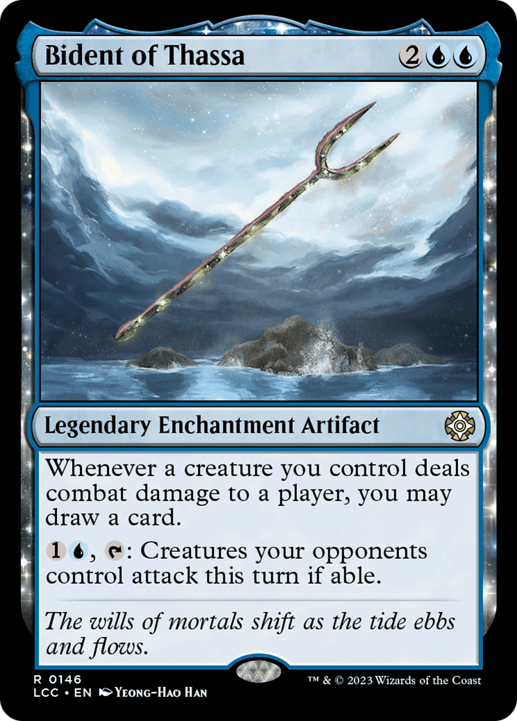 {R} Bident of Thassa [The Lost Caverns of Ixalan Commander][LCC 146]