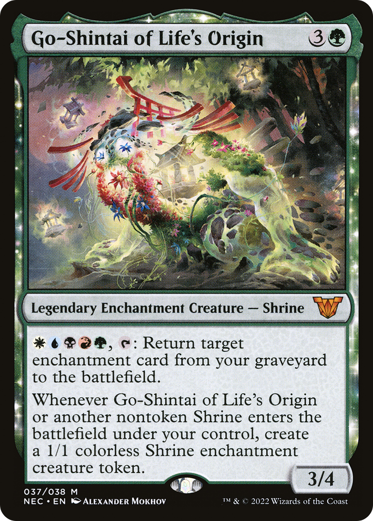 {R} Go-Shintai of Life's Origin [Kamigawa: Neon Dynasty Commander][NEC 037]