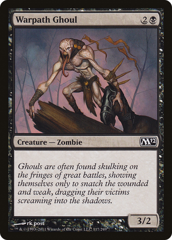 {C} Warpath Ghoul [Magic 2012][M12 117]