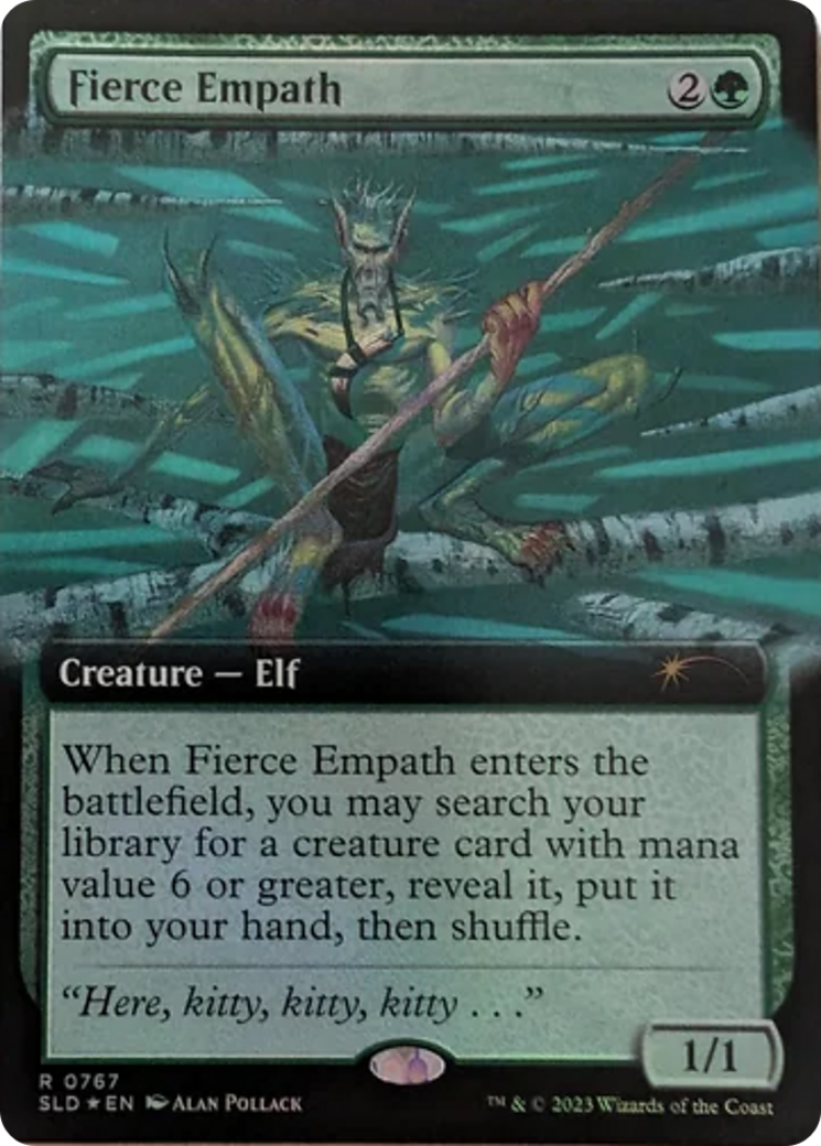 {R} Fierce Empath (Extended Art) [Secret Lair Drop Series][SLD 767]