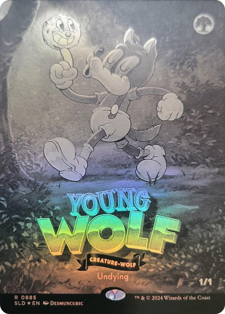 Young Wolf [SLD 885]  (Borderless) Foil