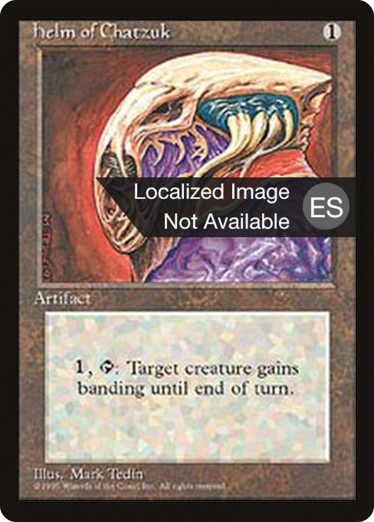 {F} Helm of Chatzuk [Fourth Edition (Foreign Black Border)][FBB 4ED 324]