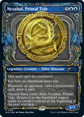 {R} Nezahal, Primal Tide (Halo Foil) [Secret Lair Drop Series][SLD 1268]