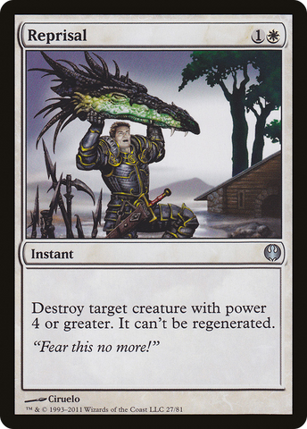 {C} Reprisal [Duel Decks: Knights vs. Dragons][DDG 027]