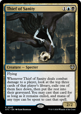 {R} Thief of Sanity [Outlaws of Thunder Junction Commander][OTC 243]