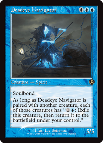{R} Deadeye Navigator (Retro Frame) [Innistrad Remastered Promos][INR 492]