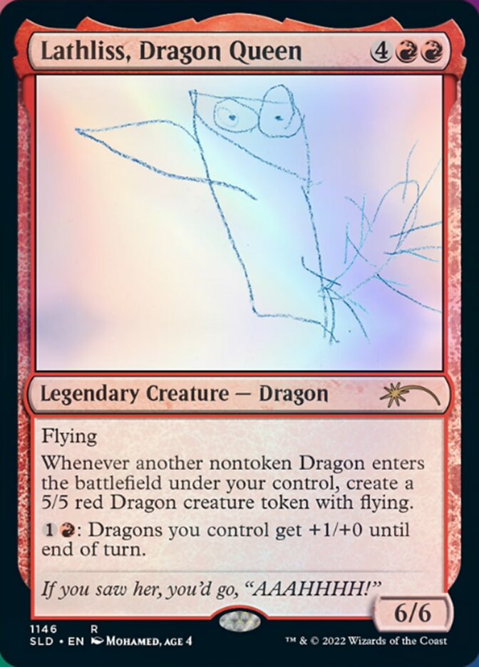 {R} Lathliss, Dragon Queen (1146) [Secret Lair Drop Series][SLD 1146]