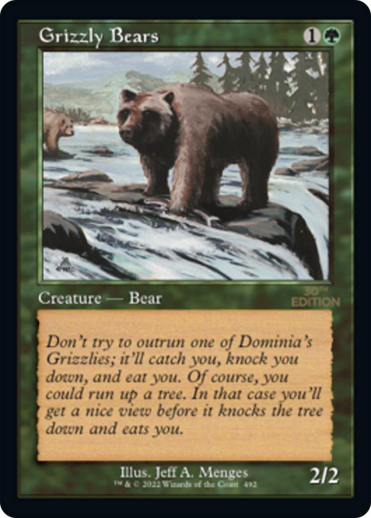 {C} Grizzly Bears (Retro) [30th Anniversary Edition][30A 492]