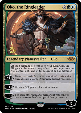 {@R} Oko, the Ringleader [Outlaws of Thunder Junction Prerelease Promos][PR OTJ 223]