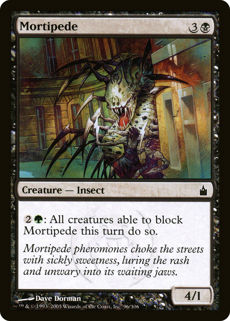 {C} Mortipede [Ravnica: City of Guilds][RAV 096]