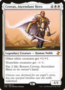 {R} Crovax, Ascendant Hero [Time Spiral Remastered][TSR 015]