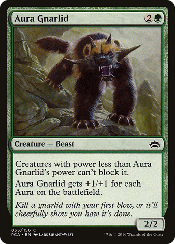 {C} Aura Gnarlid [Planechase Anthology][PCA 055]