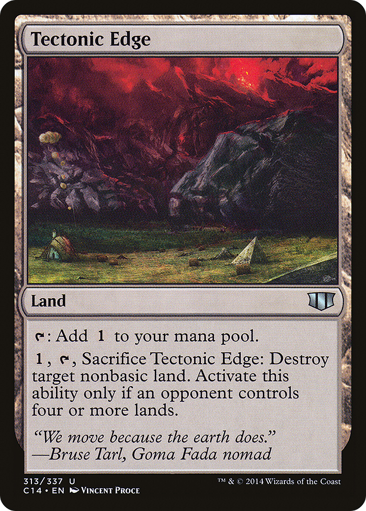 {C} Tectonic Edge [Commander 2014][C14 313]