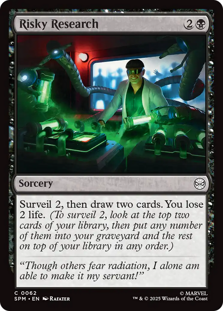 {@@ SPE C} Risky Research [Marvel's Spider-Man] [SPM 062]