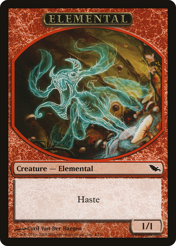 {T} Elemental Token (4/12) [Shadowmoor Tokens][TSHM 004]