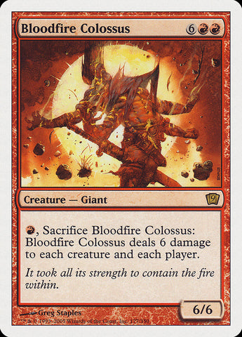{R} Bloodfire Colossus [Ninth Edition][9ED 177]