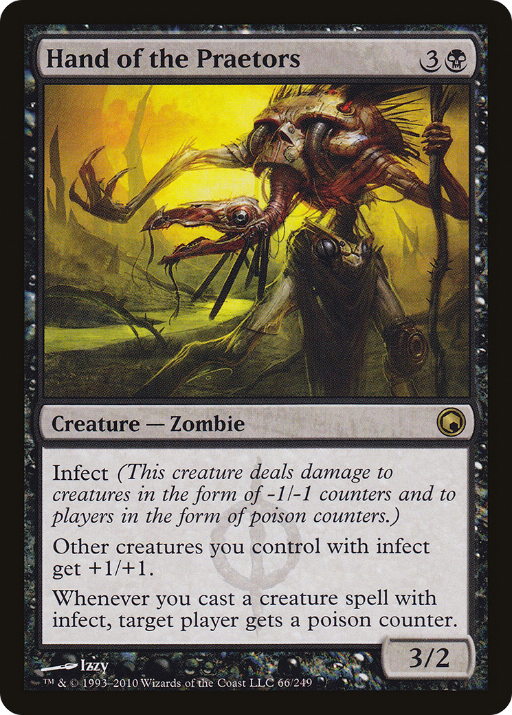{R} Hand of the Praetors [Scars of Mirrodin][SOM 066]