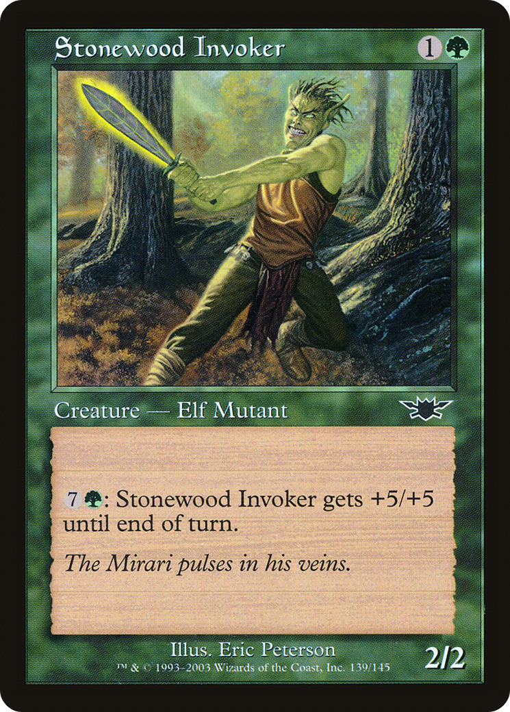 {C} Stonewood Invoker [Legions][LGN 139]