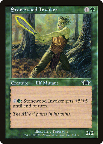 {C} Stonewood Invoker [Legions][LGN 139]