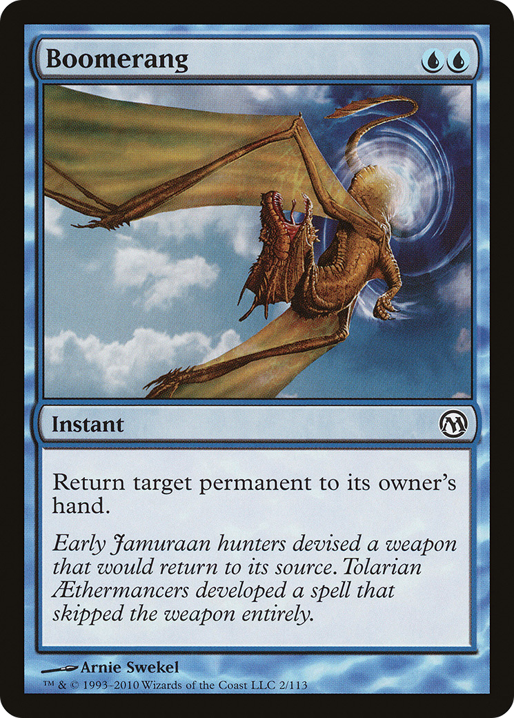 {C} Boomerang [Duels of the Planeswalkers][DPA 002]