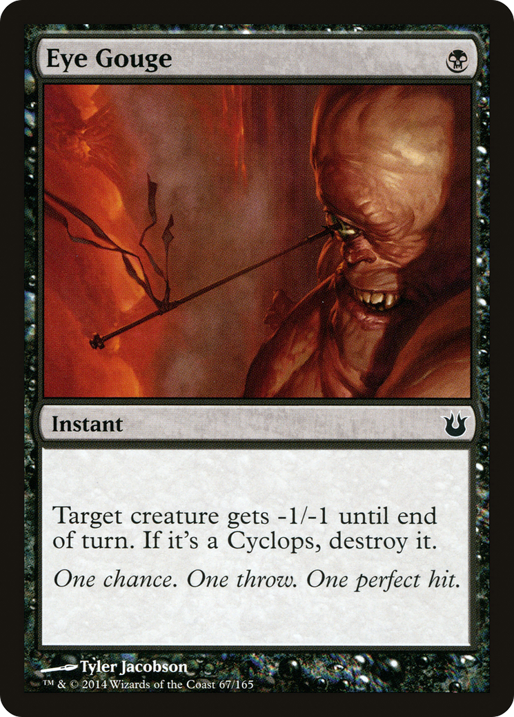 {C} Eye Gouge [Born of the Gods][BNG 067]
