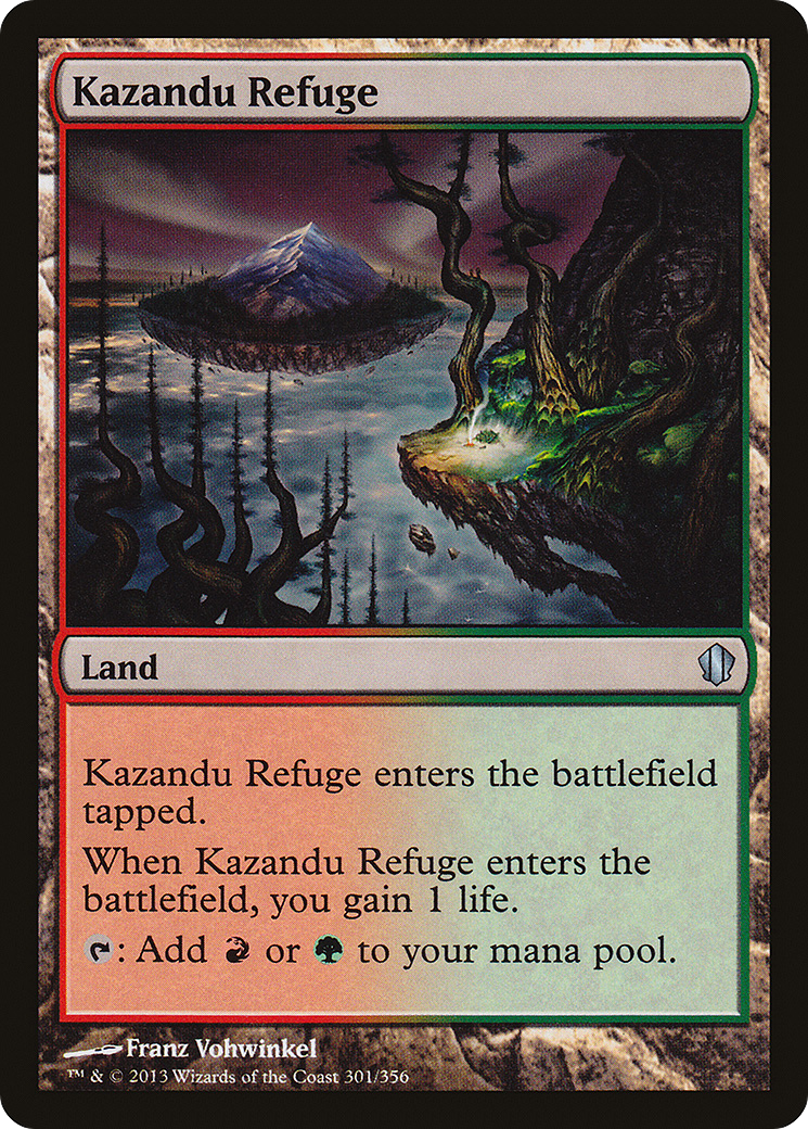 {C} Kazandu Refuge [Commander 2013][C13 301]