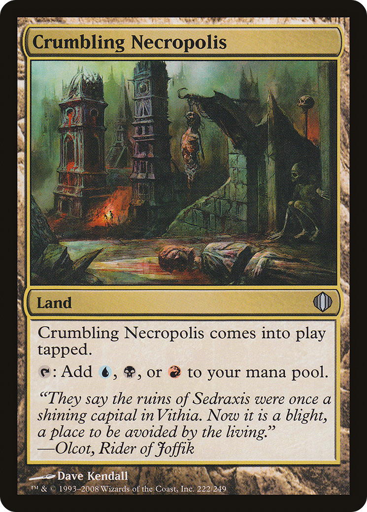 {C} Crumbling Necropolis [Shards of Alara][ALA 222]