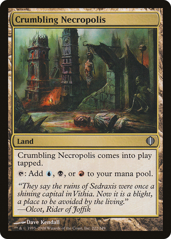 {C} Crumbling Necropolis [Shards of Alara][ALA 222]