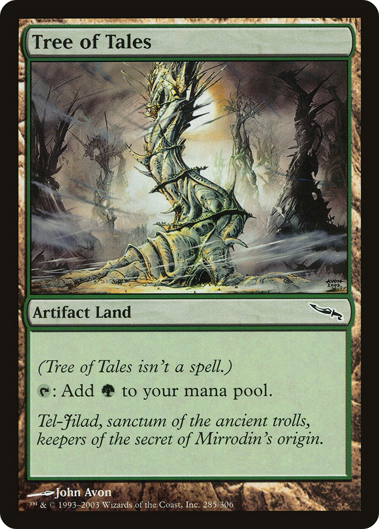 {C} Tree of Tales [Mirrodin][MRD 285]