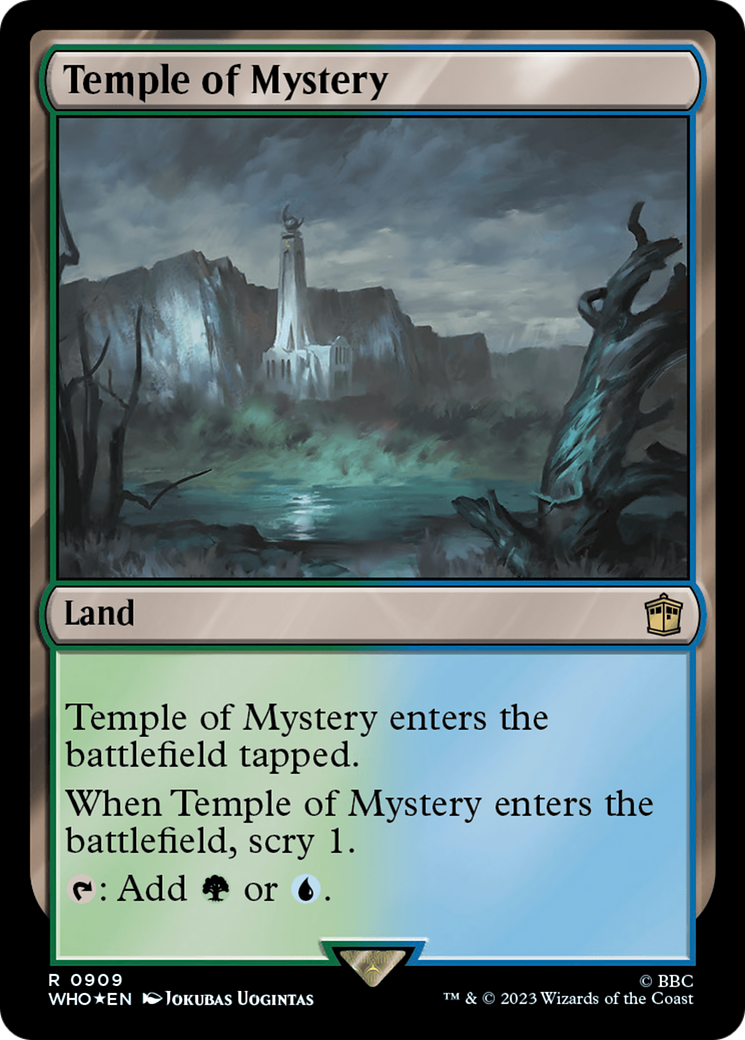 {R} Temple of Mystery (Surge Foil) [Doctor Who][WHO 909]