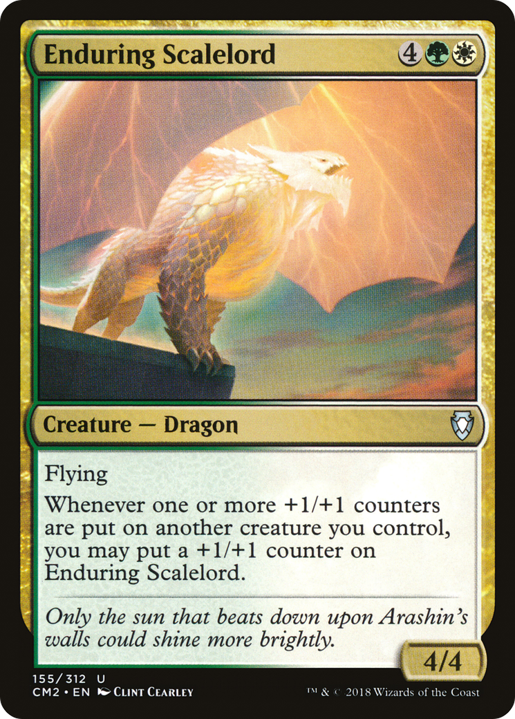 {C} Enduring Scalelord [Commander Anthology Volume II][CM2 155]