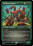{R} Lifeblood Hydra (Foil Etched) [Commander Masters][CMM 565]