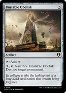 {C} Unstable Obelisk [Commander Masters][CMM 416]