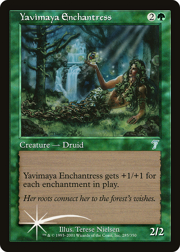 {C} Yavimaya Enchantress [Seventh Edition][7ED 285]