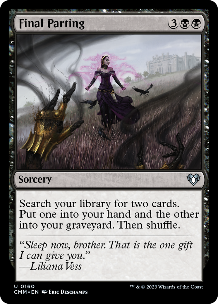 {C} Final Parting [Commander Masters][CMM 160]
