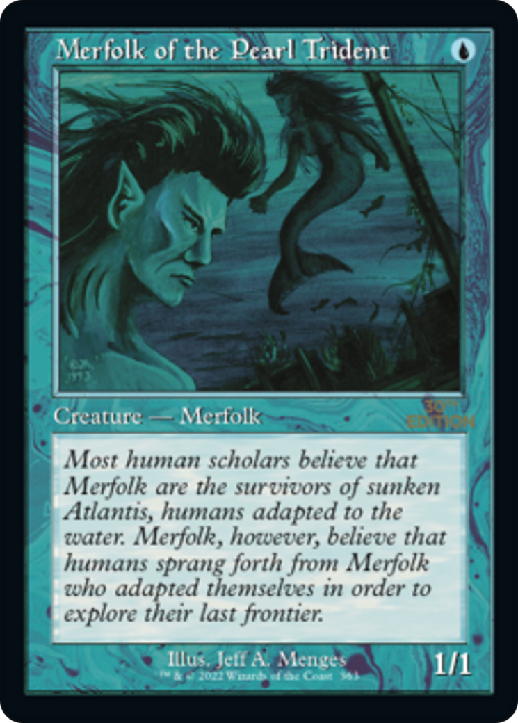 {C} Merfolk of the Pearl Trident (Retro) [30th Anniversary Edition][30A 363]