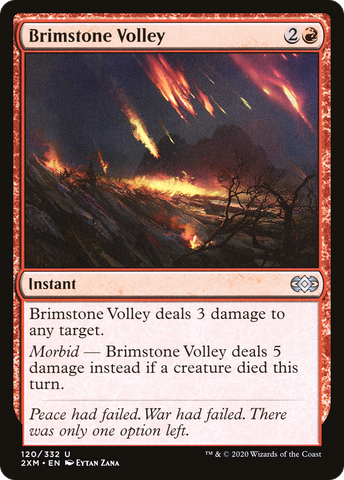 {C} Brimstone Volley [Double Masters][2XM 120]