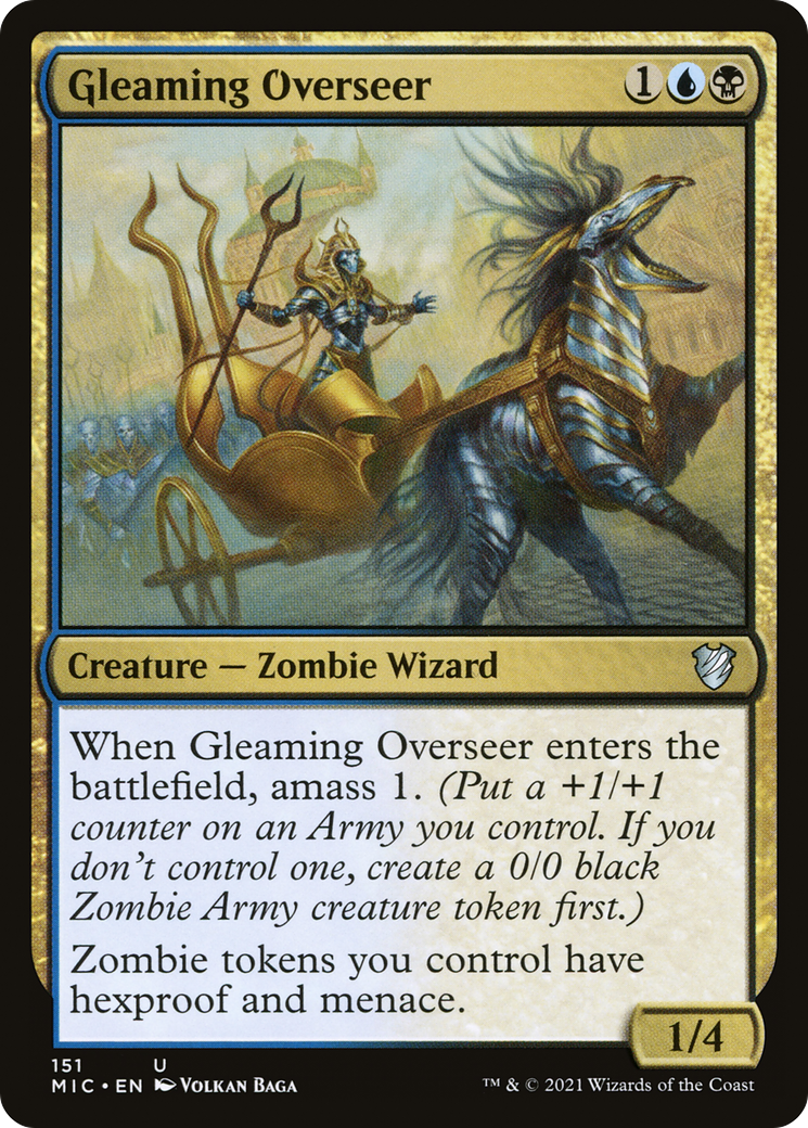 {C} Gleaming Overseer [Innistrad: Midnight Hunt Commander][MIC 151]