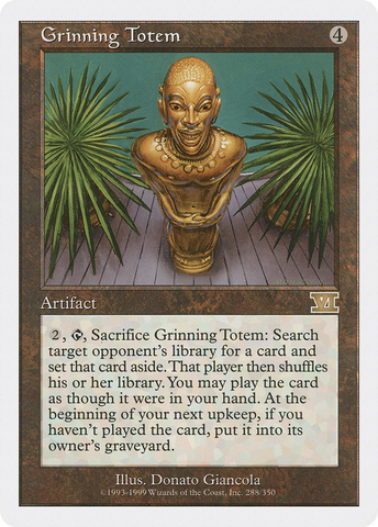 {R} Grinning Totem [Classic Sixth Edition][6ED 288]