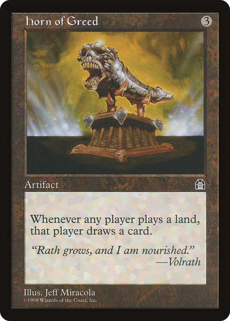 {R} Horn of Greed [Stronghold][STH 135] - Misty Mountain Games
